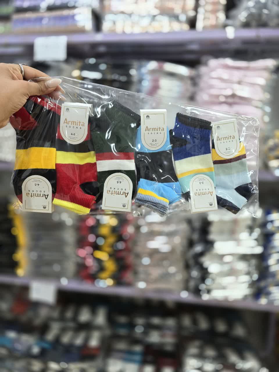 جوراب مچی بچگانه 6 شماره ارمیتا  اسپرت کد 2844