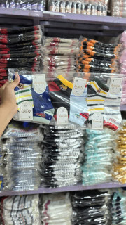 جوراب مچی بچگانه طرحدار اسپرت 6سایز کد 2996